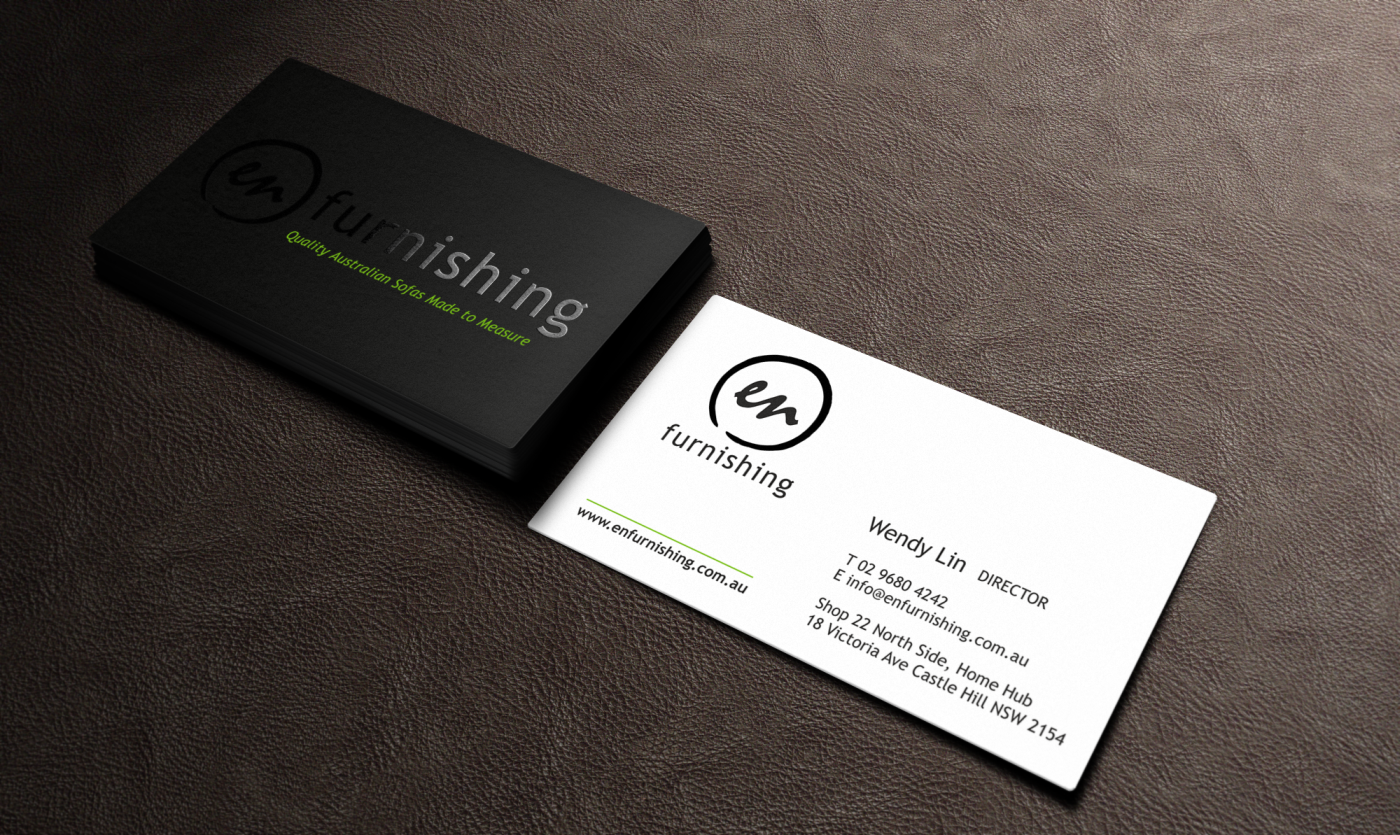 Business Card Design by HYPdesign for En Furnishing | Design #3315490