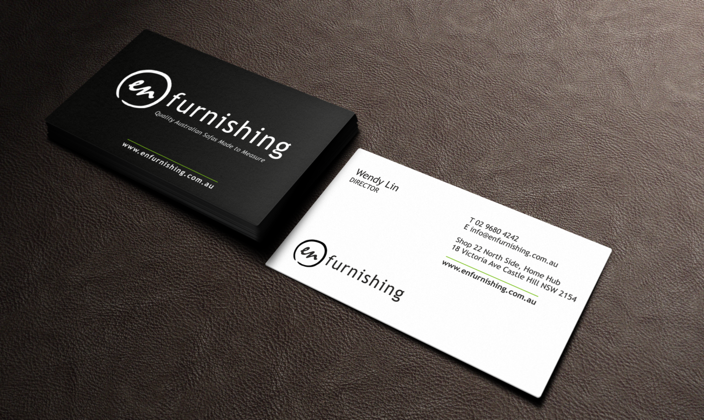 Business Card Design by HYPdesign for En Furnishing | Design #3315492