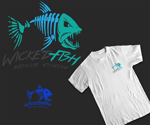 T-shirt Design by Kim Asuncion for Wicked Fish Apparel, LLC | Design: #3355350