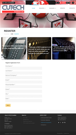 Wordpress Design by Roy for this project | Design: #3344184