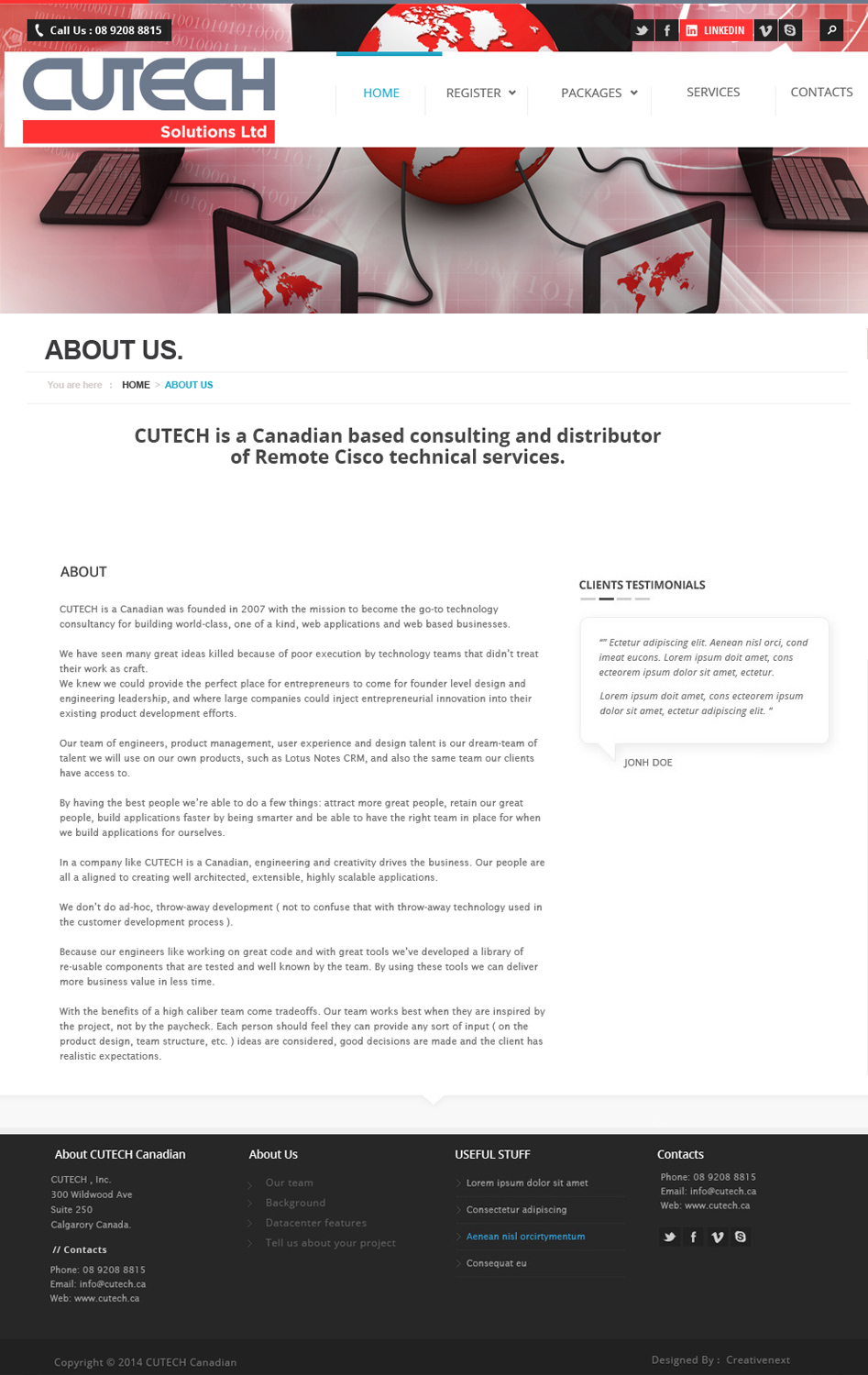 Wordpress Design by Roy for this project | Design #3344187