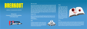 Brochure Design by marcuslee for Breakout Media | Design #3359144