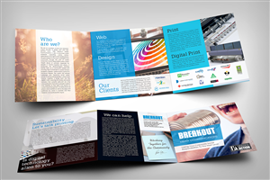 Diseño de Brochure por laxman2creative para Breakout Media | Diseño: #3371623