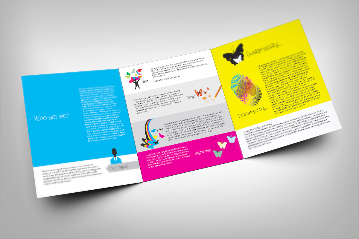 Brochure Design by dkthedon for Breakout Media | Design #3429400
