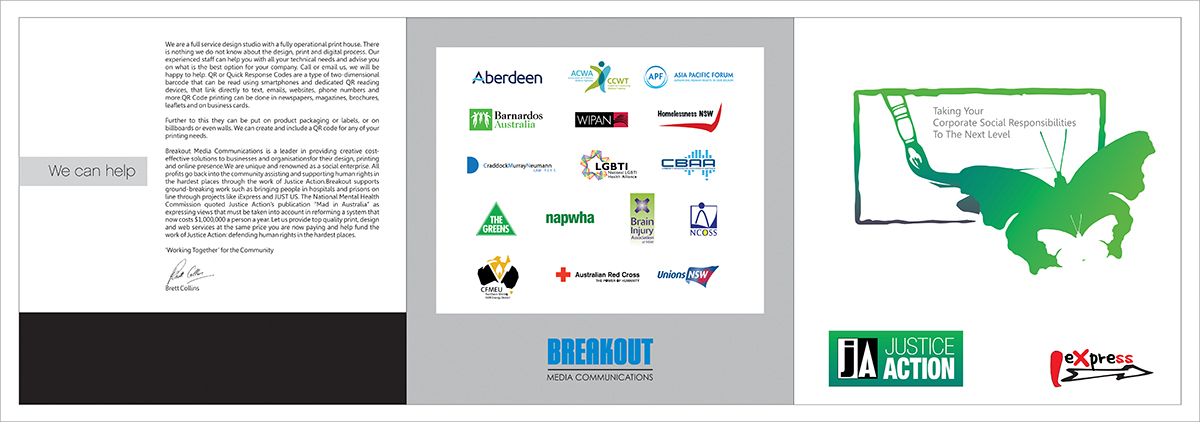 Brochure Design by dkthedon for Breakout Media | Design #3431204