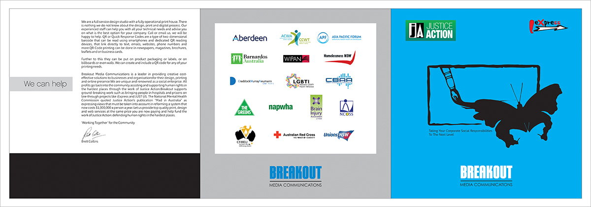 Brochure Design by dkthedon for Breakout Media | Design #3431207