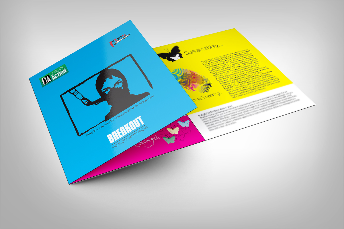 Brochure Design by dkthedon for Breakout Media | Design #3431383