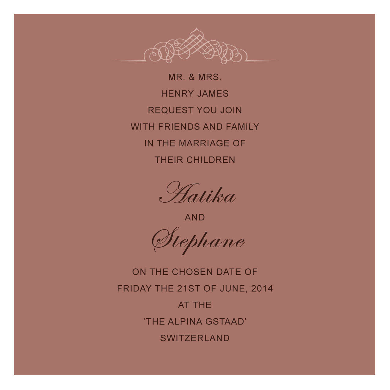 Invitation Design by Chandra for this project | Design #3337715