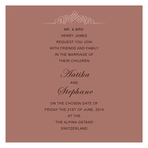 Invitation Design by Chandra for this project | Design: #3337715