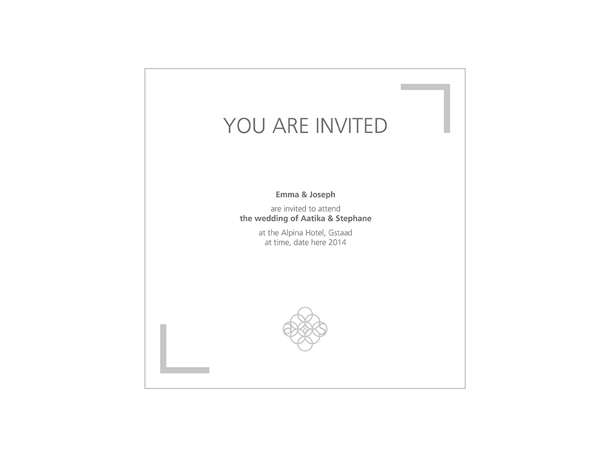Invitation Design by Marc Murray Design for this project | Design #3322981