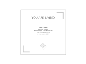 Invitation Design by Marc Murray Design for this project | Design: #3322981