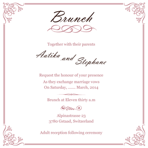 Invitation Design by Parul for this project | Design: #3332759