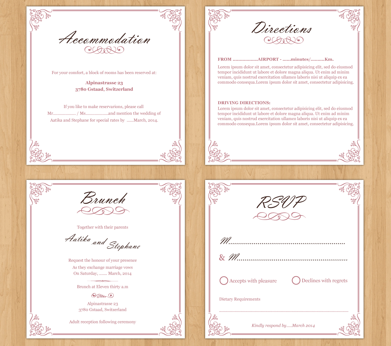 Invitation Design by Parul for this project | Design #3332775