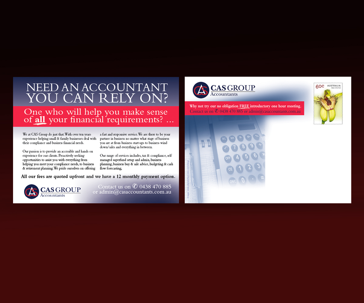 Postcard Design by see why for this project | Design #3313377