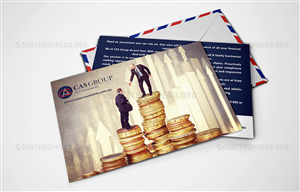 Postcard Design by CENTERSPREAD for this project | Design: #3328373