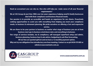 Postcard Design by CENTERSPREAD for this project | Design: #3332691