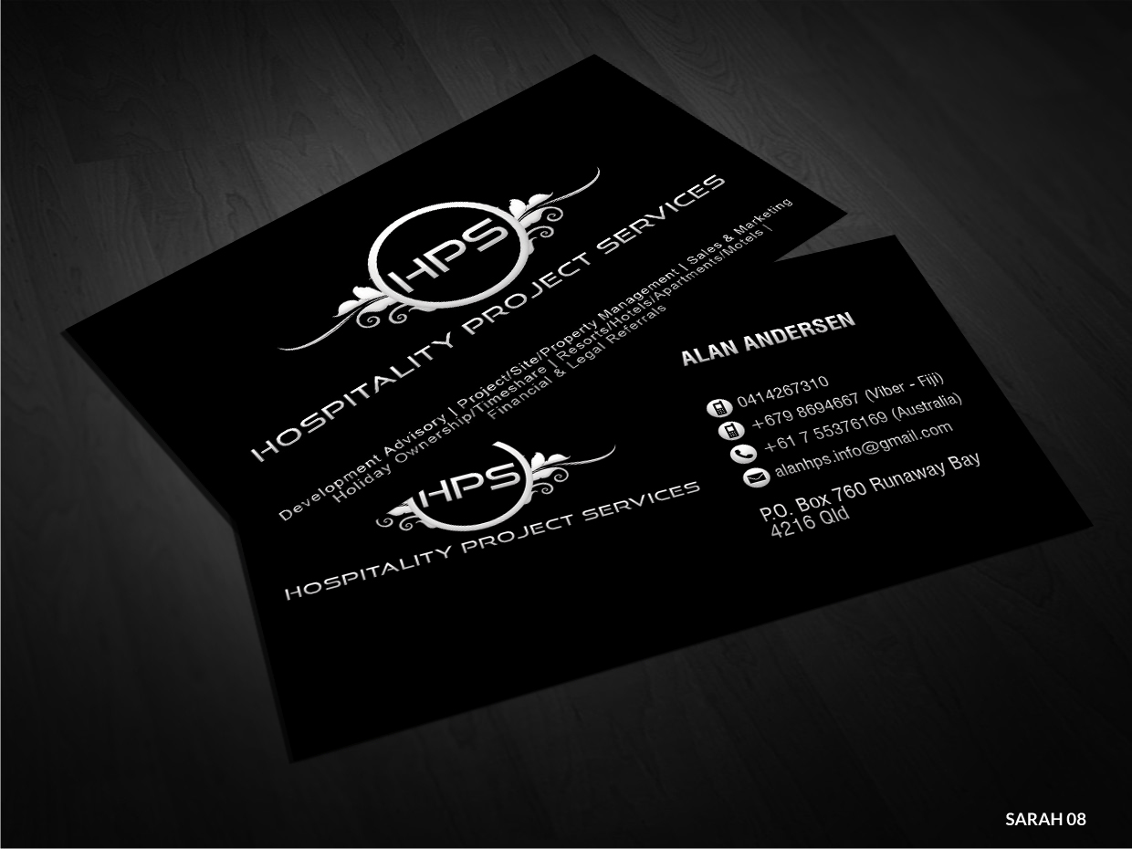 Business Card Design by Sarah Haroon for this project | Design #3325101