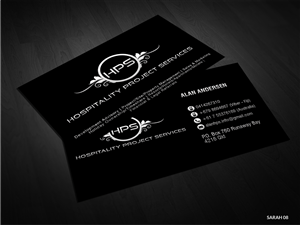 Business Card Design by Sarah Haroon for this project | Design: #3325101