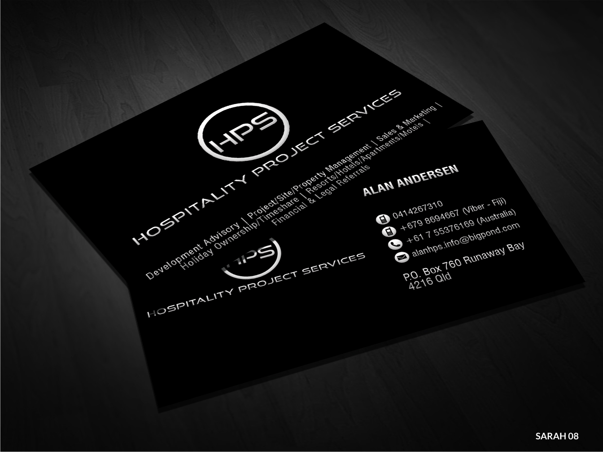 Business Card Design by Sarah Haroon for this project | Design #3328468