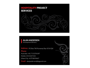 Business Card Design by uniquetribe for this project | Design: #3346071