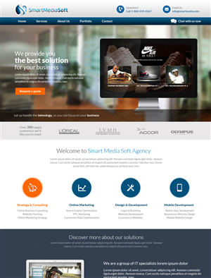 Web Design by Violeta Pironkova for this project | Design #3327572