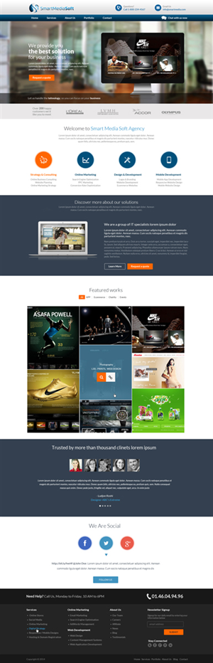 Web Design by Violeta Pironkova for this project | Design: #3487121