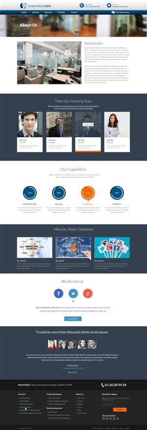 Web Design by Violeta Pironkova for this project | Design: #3487481