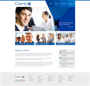 Web Design by Latest Design Ideas for Clarit-e Pty Ltd | Design: #3386660