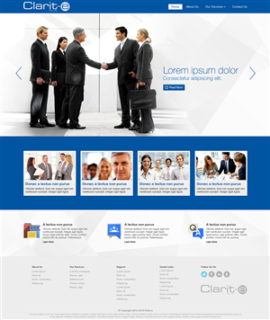 Web Design by Latest Design Ideas for Clarit-e Pty Ltd | Design: #3386827