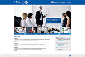 Diseño Web por Latest Design Ideas para Clarit-e Pty Ltd | Diseño: #3415053