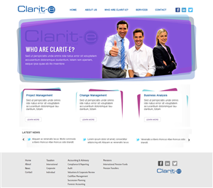 Web-Design von sonaldesign für Clarit-e Pty Ltd | Design #3361818