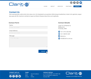 Diseño Web por Nelsur para Clarit-e Pty Ltd | Diseño: #3414293