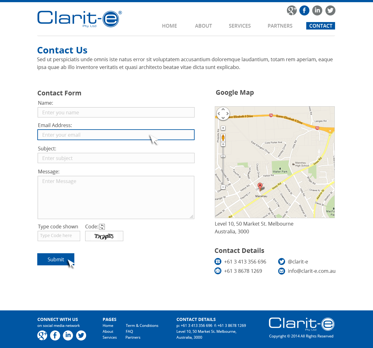 Web Design by Nelsur for Clarit-e Pty Ltd | Design #3426752