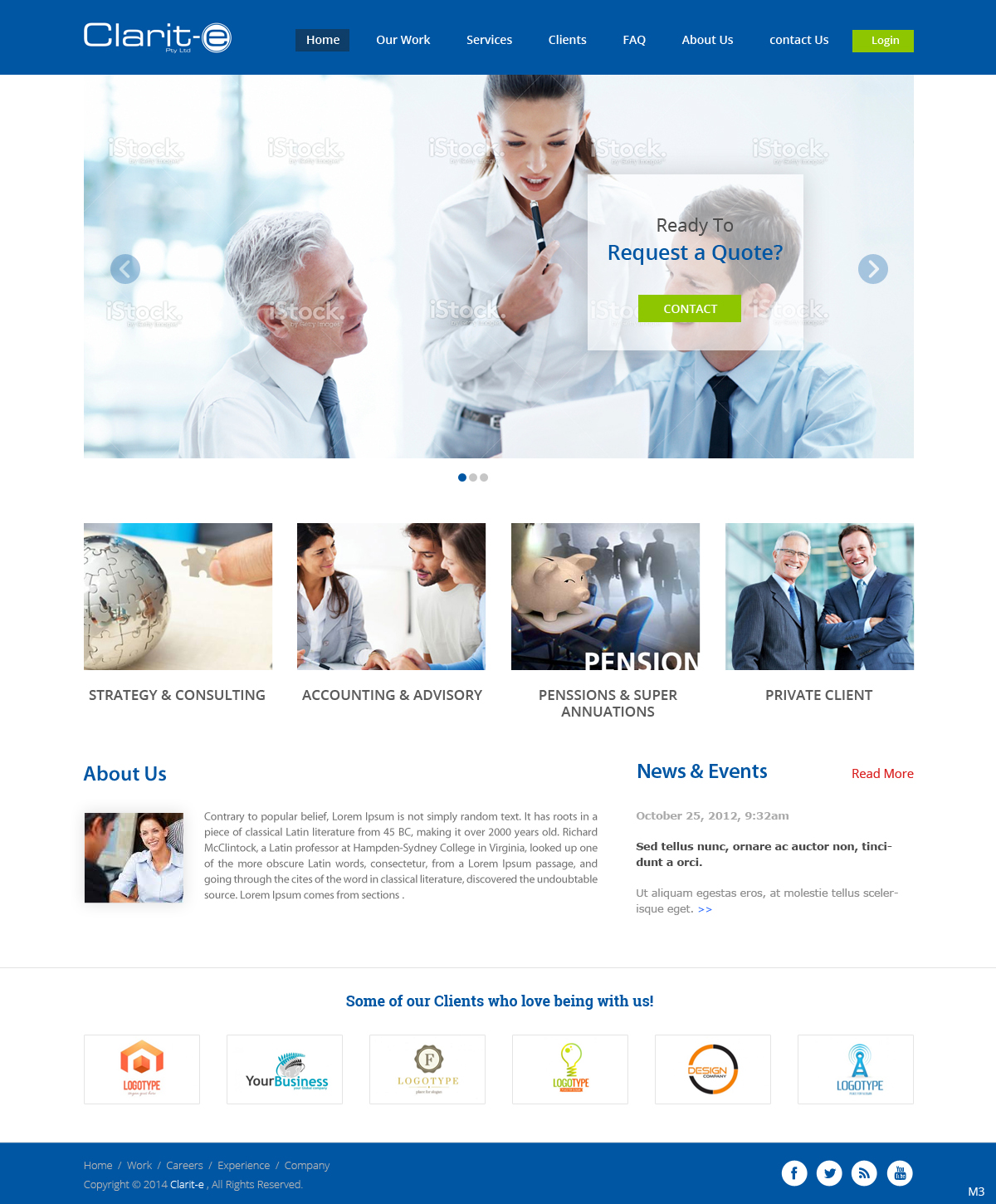 Web Design by pb for Clarit-e Pty Ltd | Design #3376898