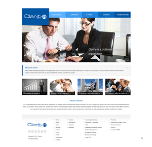 Diseño Web por pb para Clarit-e Pty Ltd | Diseño: #3376904