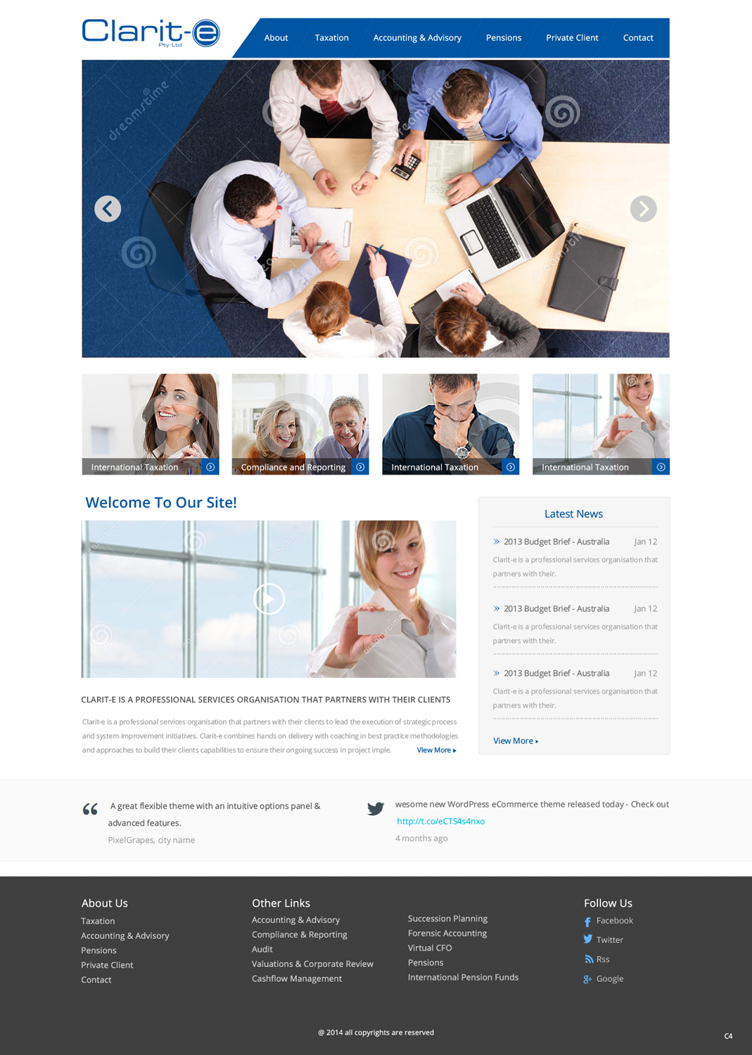 Web Design by pb for Clarit-e Pty Ltd | Design #3376905