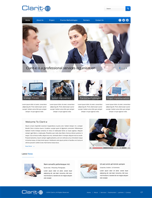 Web Design by pb for Clarit-e Pty Ltd | Design: #3376919