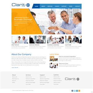 Web Design by pb for Clarit-e Pty Ltd | Design: #3376948