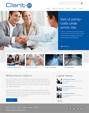 Web-Design von pb für Clarit-e Pty Ltd | Design #3382826