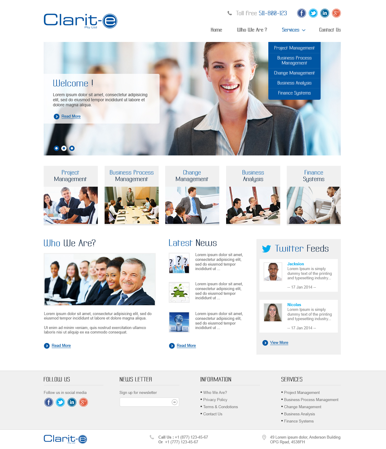 Web-Design von Roy für Clarit-e Pty Ltd | Design #3410033