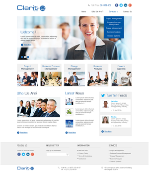Web-Design von Roy für Clarit-e Pty Ltd | Design #3410033