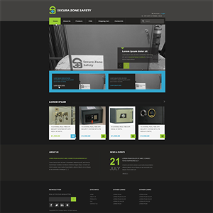 Diseño Web por aarsita para Secura Zone Safety | Diseño #3345290