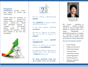 Brochure Design by Hasan Ferdous for Evergreen Associates LLC | Design: #3378865