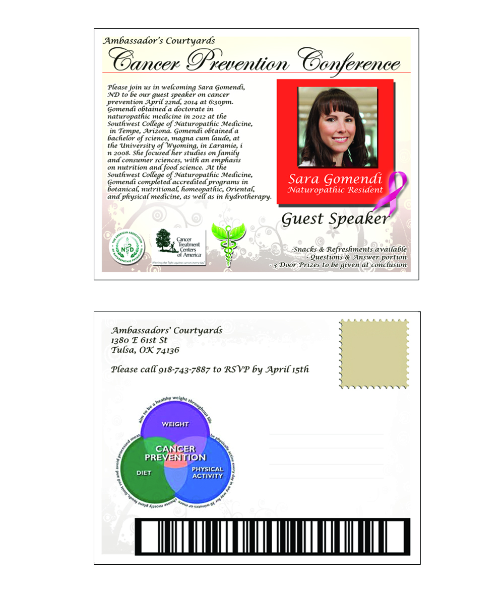 Postcard Design by BJY for Ambassadors Courtyards | Design #3357252