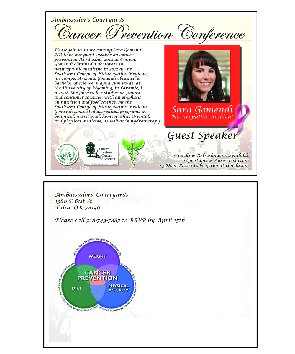 Postcard Design by BJY for Ambassadors Courtyards | Design #3359660