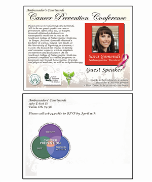 Postcard Design by BJY for Ambassadors Courtyards | Design: #3359660