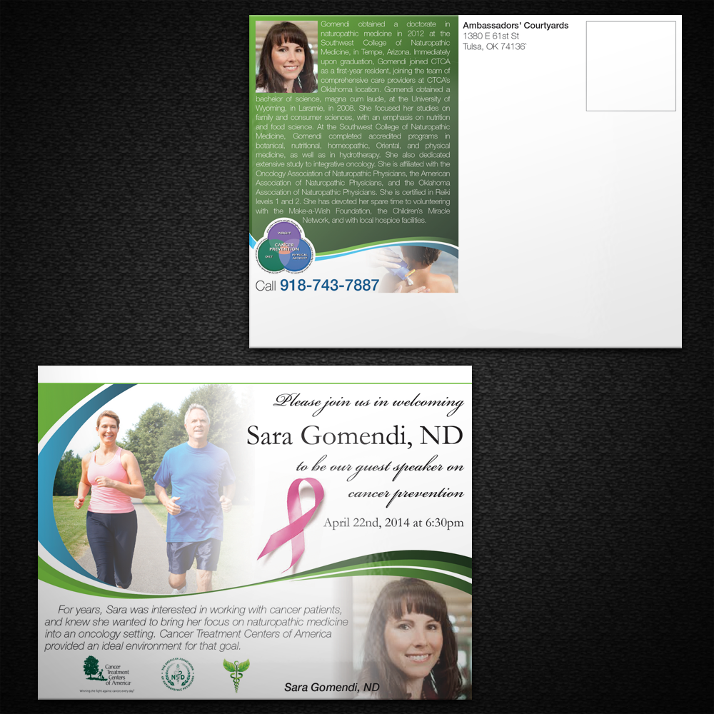Postcard Design by Mon01 for Ambassadors Courtyards | Design #3326319