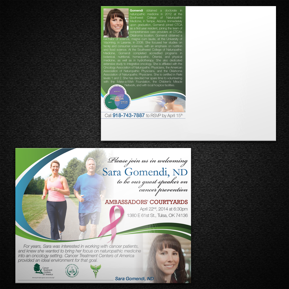 Postcard Design by Mon01 for Ambassadors Courtyards | Design #3348534