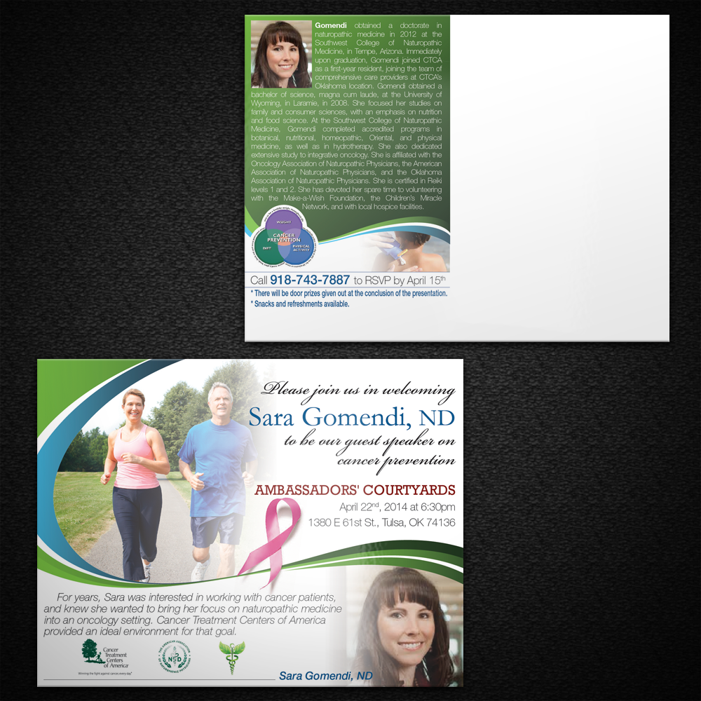 Postcard Design by Mon01 for Ambassadors Courtyards | Design #3363119