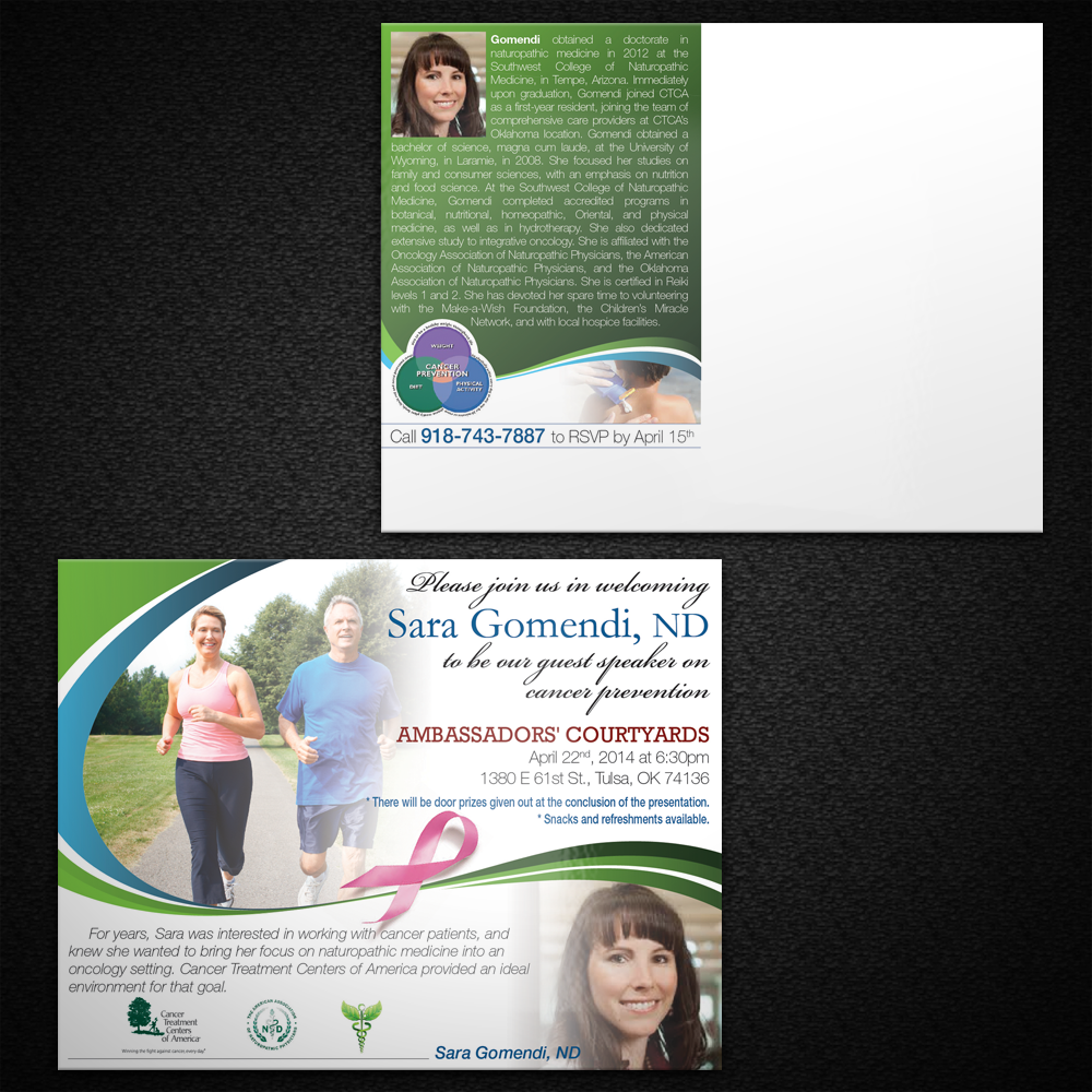 Postcard Design by Mon01 for Ambassadors Courtyards | Design #3363121
